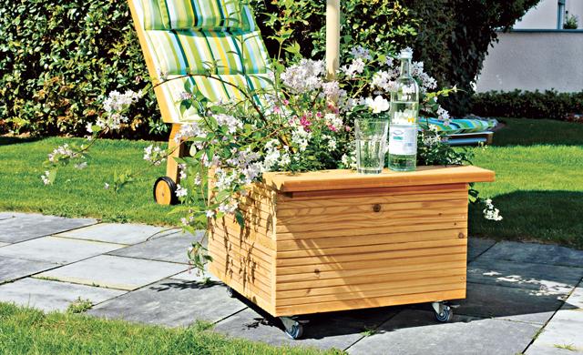 Bauanleitung: Mobiler Sonnenschirmständer zum Selberbauen