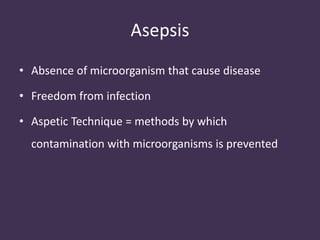 Antisepsis vs. Asepsis: Was bedeutet antiseptisch?