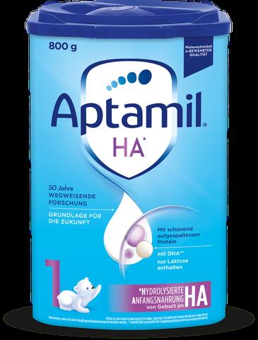 In welchem Alter kann man mit Aptamil 1 starten?