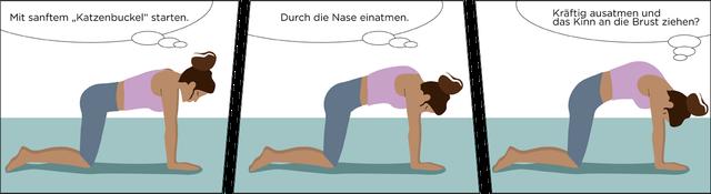 Wie man bei Atemnot aufgrund von Verspannungen Abhilfe schaffen kann