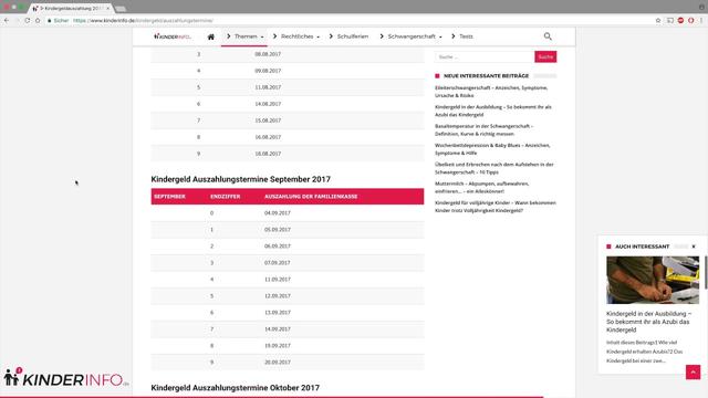 Planen Sie Ihre Finanzen: Die Auszahlungstermine für Kindergeld 2023 Planen Sie Ihre Finanzen: Die Auszahlungstermine für Kindergeld 2023