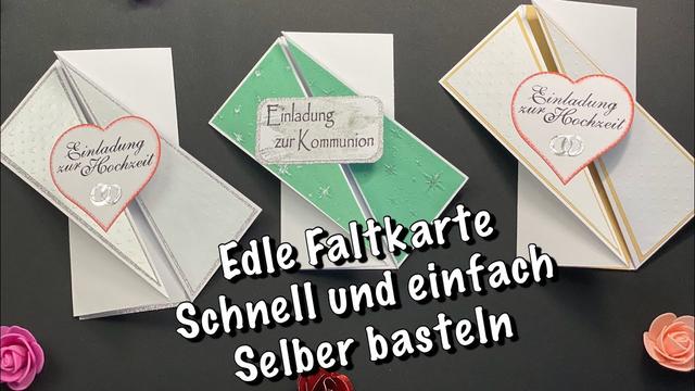 Kreative Einladungskarten selber basteln - Ideen und Anleitungen