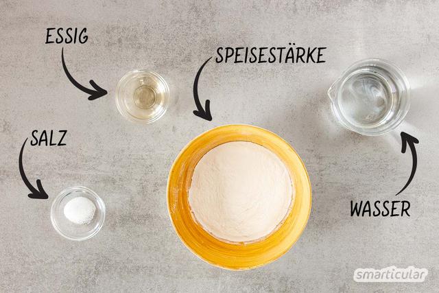 Günstige Alternative zum gekauften Klebstoff: Selbstgemachter Bastelkleber für Kinder Günstige Alternative zum gekauften Klebstoff: Selbstgemachter Bastelkleber für Kinder