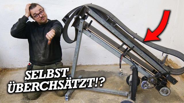 Mittel-schweres Projekt: Bau eines eigenen Förderbands Mittel-schweres Projekt: Bau eines eigenen Förderbands