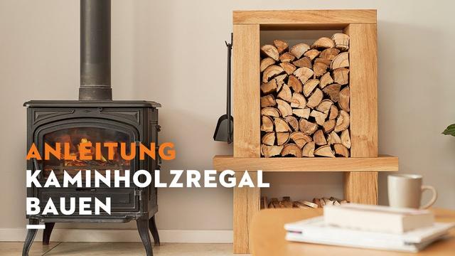 Praktische Bauanleitung für ein Kaminholzregal zum Selberbauen Praktische Bauanleitung für ein Kaminholzregal zum Selberbauen