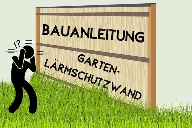 Lärmschutzwand im Garten: Bauanleitung für eine individuelle Lösung Lärmschutzwand im Garten: Bauanleitung für eine individuelle Lösung