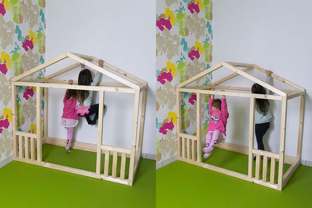 Familienprojekt: Gemeinsam ein Hausbett für die Kleinen bauen Familienprojekt: Gemeinsam ein Hausbett für die Kleinen bauen