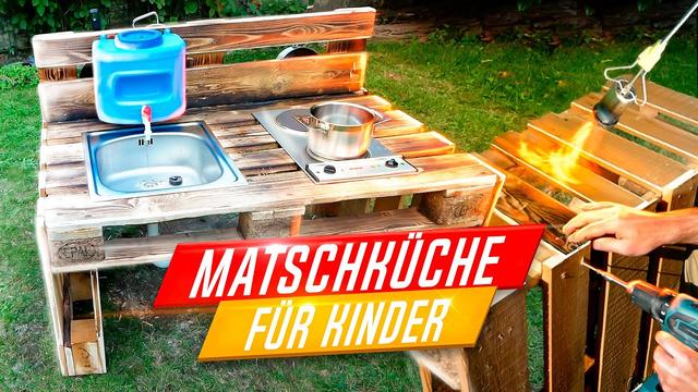 Matschküche to go: Bau dir einen mobilen Matschtisch für unterwegs Matschküche to go: Bau dir einen mobilen Matschtisch für unterwegs
