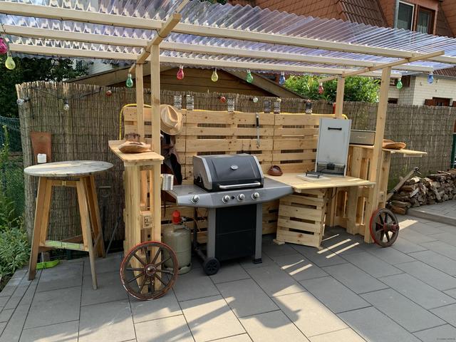 Baue deinen eigenen GrillUnterstand aus Holz Anleitung und Tipps
