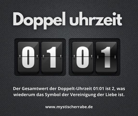 Die spirituelle Bedeutung der Doppelt-Uhrzeit 01:01 Die spirituelle Bedeutung der Doppelt-Uhrzeit 01:01