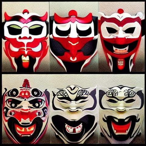 Traditionelle japanische Oni-Masken: Ihre spirituelle und symbolische Bedeutung Traditionelle japanische Oni-Masken: Ihre spirituelle und symbolische Bedeutung