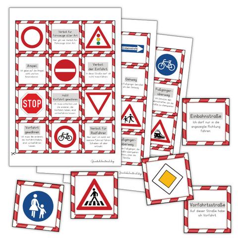 Verkehrszeichen: Die Bedeutung im praktischen PDF-Format Verkehrszeichen: Die Bedeutung im praktischen PDF-Format