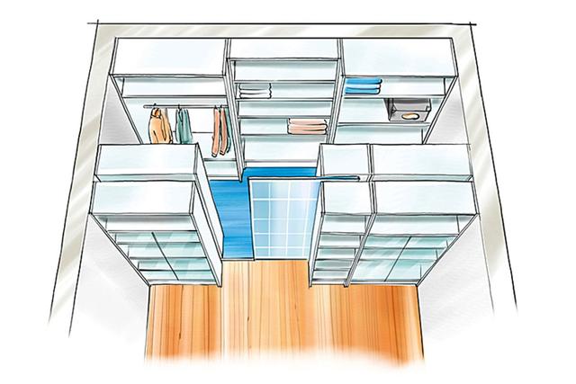 Begehbaren Kleiderschrank selber bauen - das Innenleben Begehbaren Kleiderschrank selber bauen - das Innenleben