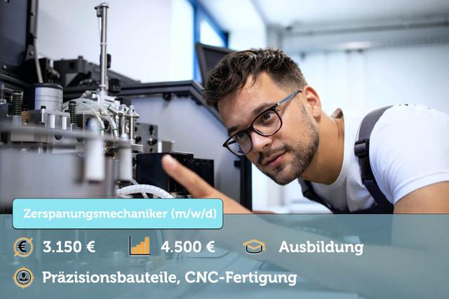 Die Aufgaben eines Zerspanungsmechanikers im Überblick Die Aufgaben eines Zerspanungsmechanikers im Überblick