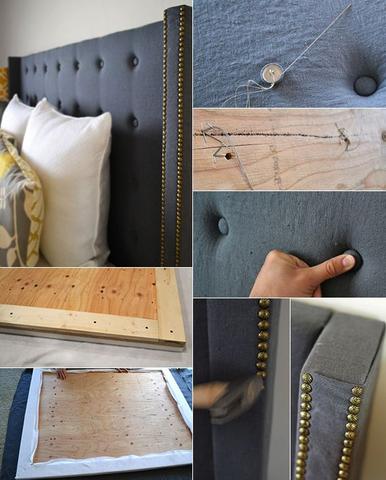 Kopfteil für das Bett DIY: Schöne Ideen zum Selbermachen