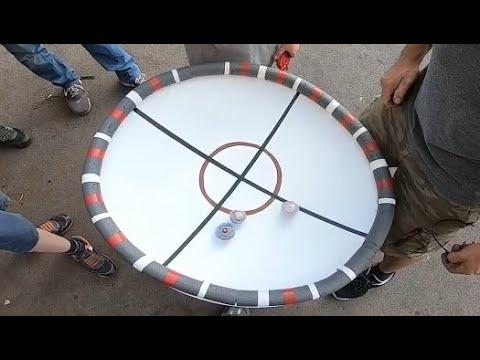 DIY-Projekt für Kinder: Eine individuelle Beyblade-Arena bauen
