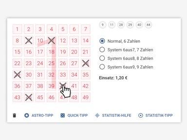 Wie wählt man den Ziehungstag und die Laufzeit bei Lotto 6aus49? Wie wählt man den Ziehungstag und die Laufzeit bei Lotto 6aus49?