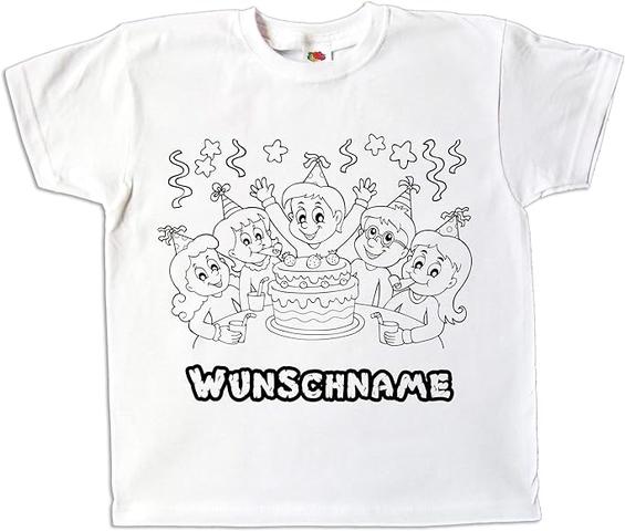 Kindergeburtstag mal anders: Gemeinsam T-Shirts bemalen und Spaß haben Kindergeburtstag mal anders: Gemeinsam T-Shirts bemalen und Spaß haben