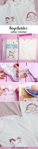 Mit Liebe gemacht: Anleitung zum Selbermachen von Bügelbildern Mit Liebe gemacht: Anleitung zum Selbermachen von Bügelbildern