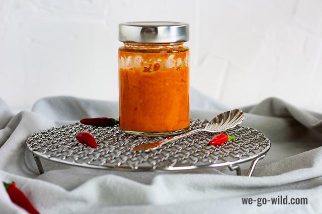 Würzige Chilipaste zum Selbermachen - Schnelles und einfaches Rezept Würzige Chilipaste zum Selbermachen - Schnelles und einfaches Rezept
