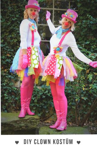 Clown-Kostüm selbstgemacht: Anleitung für ein individuelles Outfit