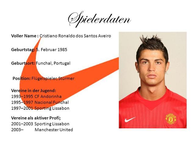 Was ist der richtige Name von CR7? Was ist der richtige Name von CR7?