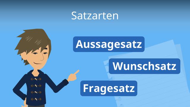 Unterschiede zwischen Aussagesätzen und anderen Satzarten Unterschiede zwischen Aussagesätzen und anderen Satzarten