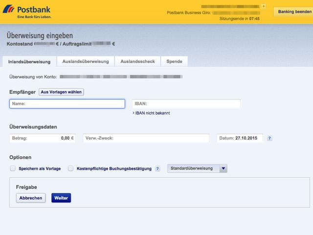 Wie viel Zeit benötigt eine Überweisung von der Postbank zur Sparkasse? Wie viel Zeit benötigt eine Überweisung von der Postbank zur Sparkasse?