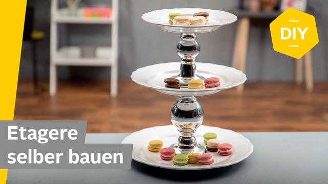 Upcycling-Tipp: Aus Sammeltassen und Tellern eine Etagere basteln Upcycling-Tipp: Aus Sammeltassen und Tellern eine Etagere basteln
