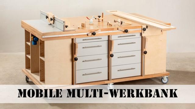 Perfekt ausgestattete Hobbywerkstatt: Bauplan für eine multifunktionale Werkbank Perfekt ausgestattete Hobbywerkstatt: Bauplan für eine multifunktionale Werkbank