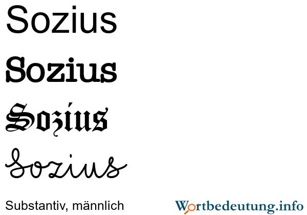 Sozius: Definition, Funktion und Verwendung