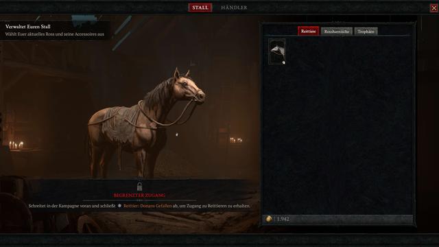 So schaltet ihr in Diablo 4 das Reittier frei: Alles über die Quest "Donans Gefallen" So schaltet ihr in Diablo 4 das Reittier frei: Alles über die Quest "Donans Gefallen"