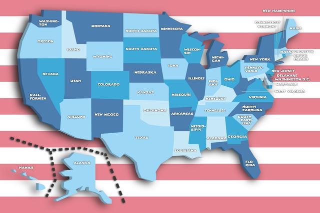 Die Anzahl der Bundesstaaten in den USA: Eine Übersicht