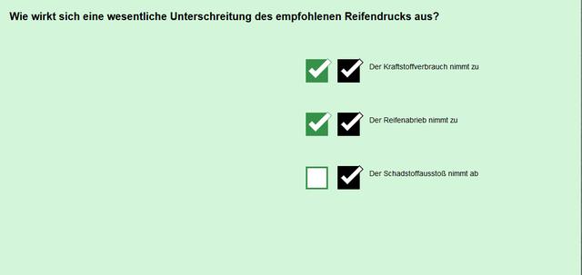Wie sich eine erhebliche Unterschreitung des empfohlenen Reifendrucks auswirkt