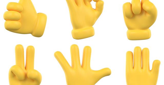 Emoticons mit Händen: Eine Erklärung ihrer verschiedenen Bedeutungen