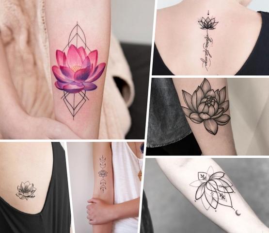 Lotusblume Tattoo: Die vielfältige Symbolik der heiligen Blume Lotusblume Tattoo: Die vielfältige Symbolik der heiligen Blume