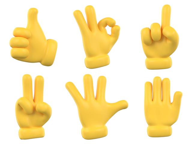 Hände hoch oder Gebet? Die Vielfalt der Handzeichen-Emojis erklärt