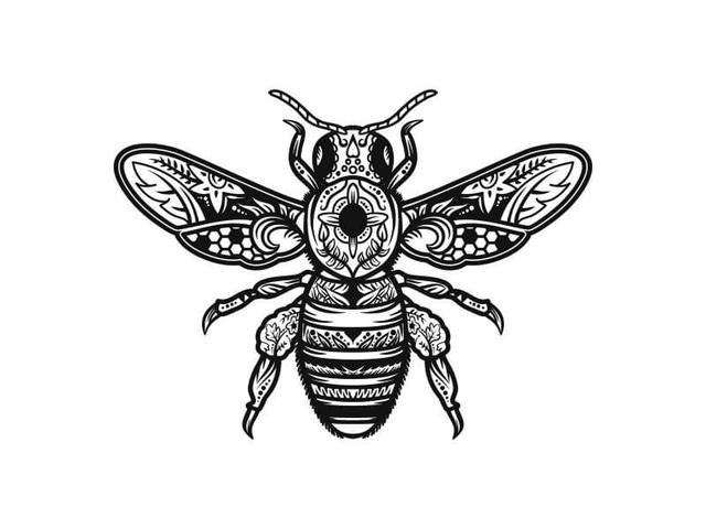 Das Bienen-Tattoo als Symbol für Reinheit und Fleiß