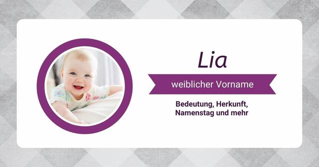 Die Bedeutung des Namens Lia: Eine Erklärung