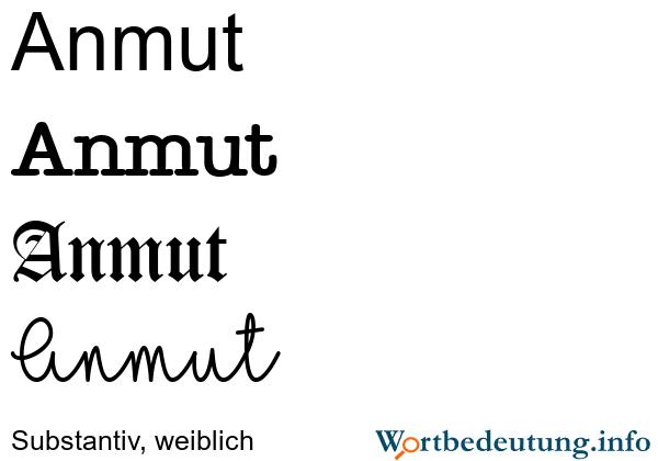 Die Etymologie von Anmut: Herkunft und Entwicklung des Begriffs