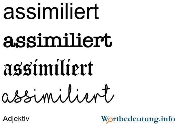 Assimiliert werden: Definition und Bedeutung Assimiliert werden: Definition und Bedeutung
