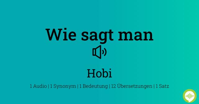 Wie sagt man "Hobi" auf Arabisch? Wie sagt man "Hobi" auf Arabisch?