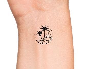 Palmen-Tattoos als Ausdruck des entspannten Insellebens Palmen-Tattoos als Ausdruck des entspannten Insellebens