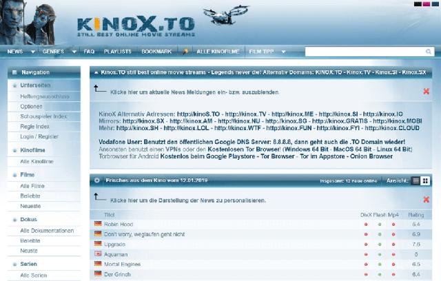 Illegales Streaming vermeiden: Legale Alternativen zu Kinox.to nutzen