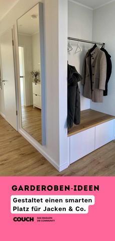 Praktischer Stauraum mit Blickfang-Effekt: Ideen und Anleitungen zum Selbstbau einer Garderobe Praktischer Stauraum mit Blickfang-Effekt: Ideen und Anleitungen zum Selbstbau einer Garderobe