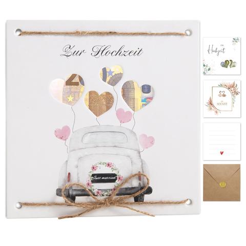Kreative Ideen für die Gestaltung einer Hochzeitskarte mit Geldgeschenk Kreative Ideen für die Gestaltung einer Hochzeitskarte mit Geldgeschenk