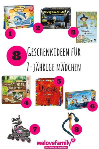 Nützliche und spaßige Geschenke für 7-jährige Mädchen