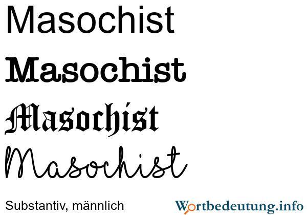 Die Bedeutung eines Masochisten: Definition und Beispiele