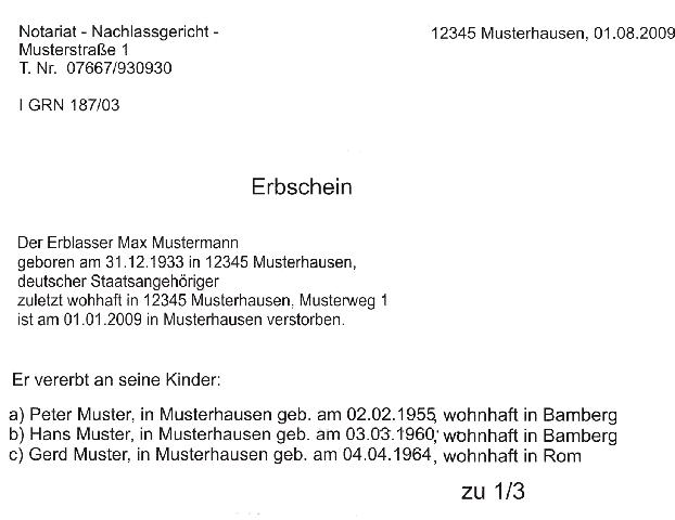 Versäumnis beim Erbschein-Antrag: Welche Auswirkungen gibt es?