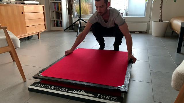 Bauanleitung für ein klappbares Dart Oche - kostengünstig und einfach Bauanleitung für ein klappbares Dart Oche - kostengünstig und einfach